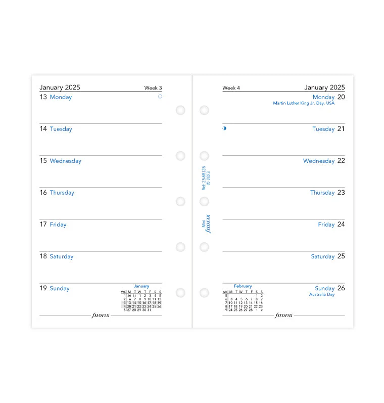 1 Woche / 1 Seite englisch Mini 2026 - Image 4