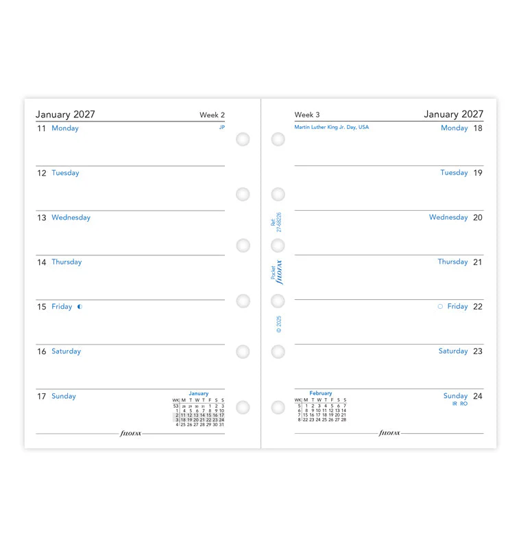 1 Woche / 1 Seite englisch Pocket 2027 - Image 4