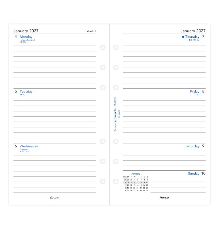 1 Woche/ 2 Seiten englisch Personal 2027 - Image 4