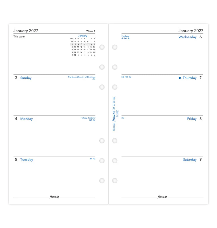 1 Woche / 2 Seiten englisch Personal 2027 - Image 4