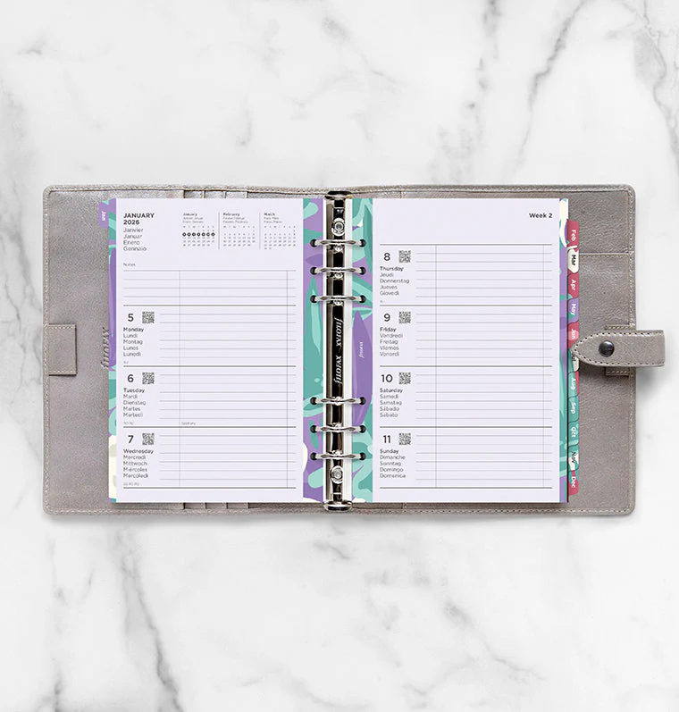 1 Woche / 2 Seiten Illustrated Diary Pack A5 2026 - Image 3