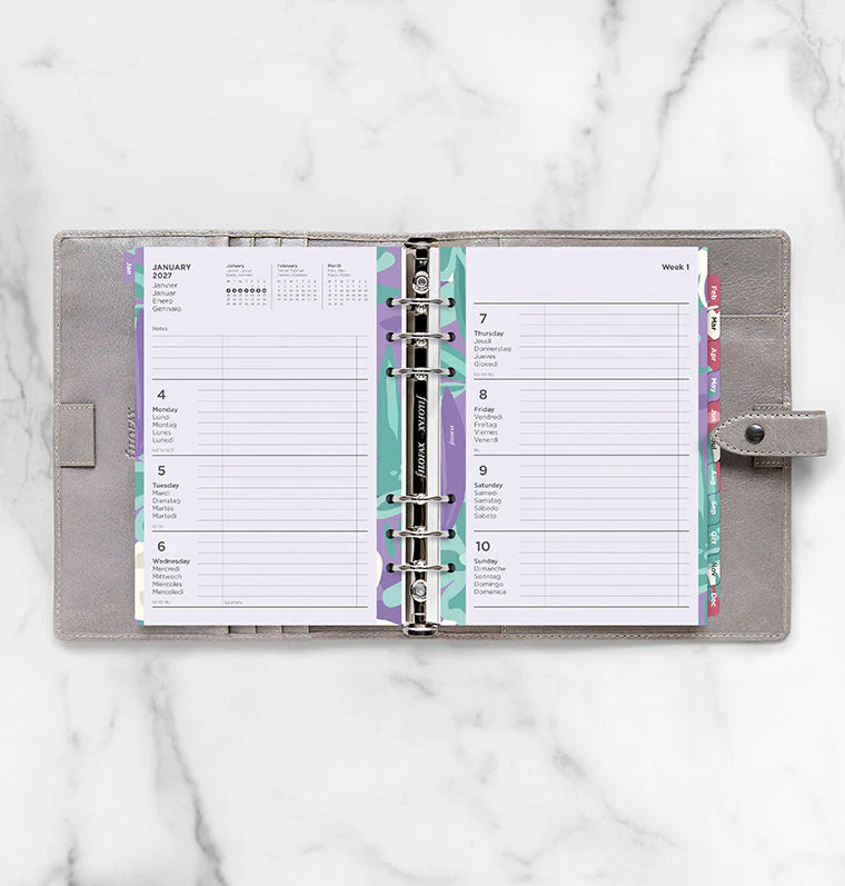 1 Woche / 2 Seiten Illustrated Diary Pack A5 2027 - Image 3