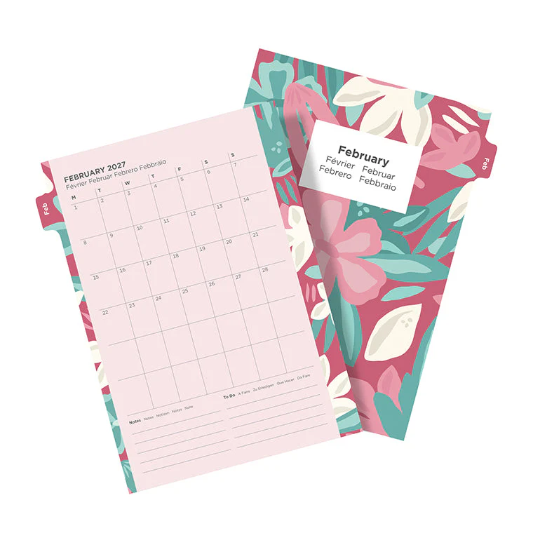1 Woche / 2 Seiten Illustrated Diary Pack A5 2027 - Image 6
