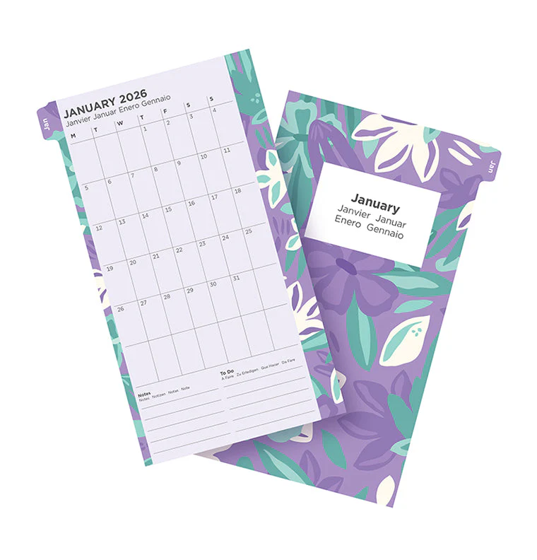 1 Woche / 2 Seiten Illustrated Diary Pack Personal 2026 - Image 5