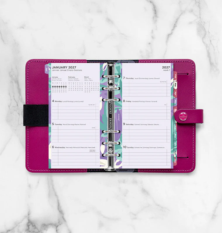 1 Woche / 2 Seiten Illustrated Diary Pack Personal 2027 - Image 3