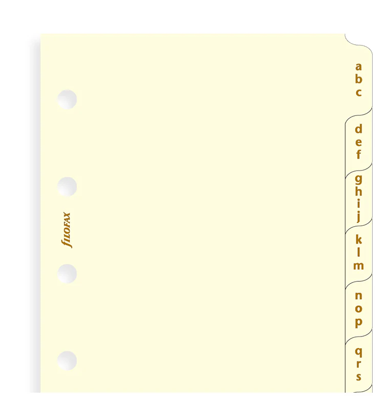 A-Z Register Cotton Cream - Mini - Image 4