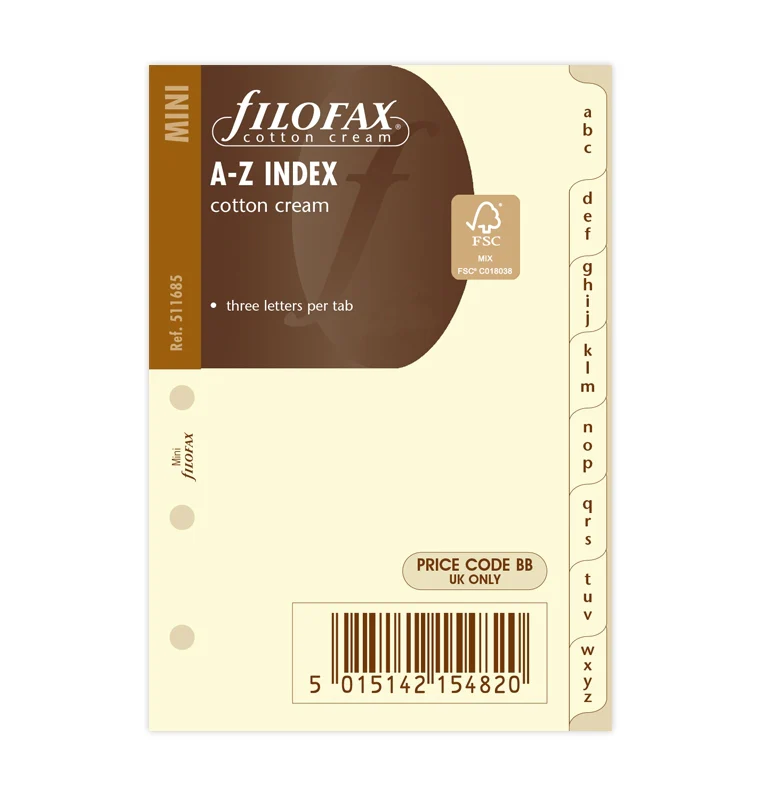 A-Z Register Cotton Cream - Mini - Image 5