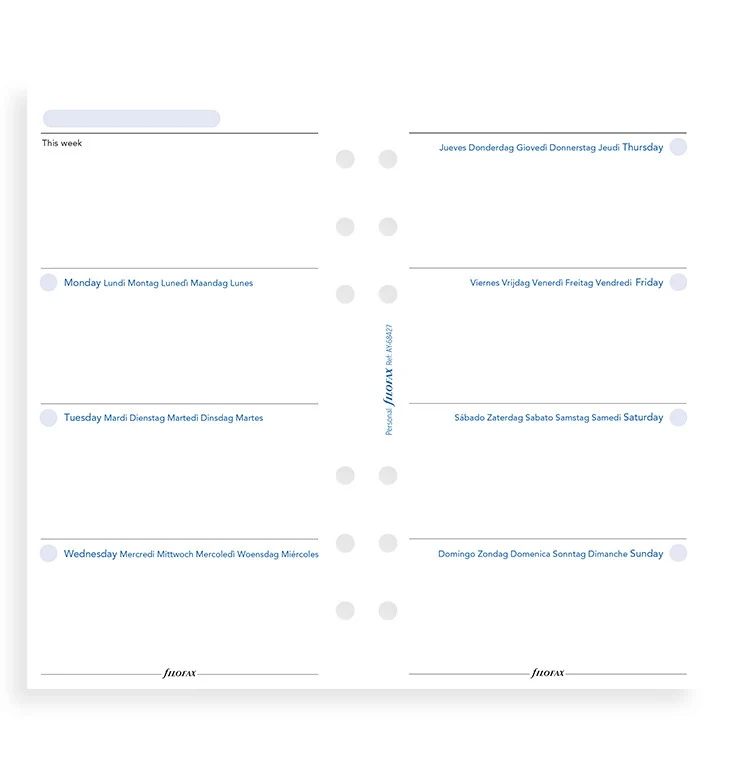 ANY YEAR - 1 Woche / 2 Seiten, multilingual - Personal - Image 6