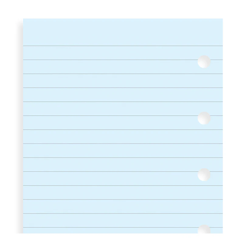 Notizpapier blau liniert - Mini - Sale - Image 4
