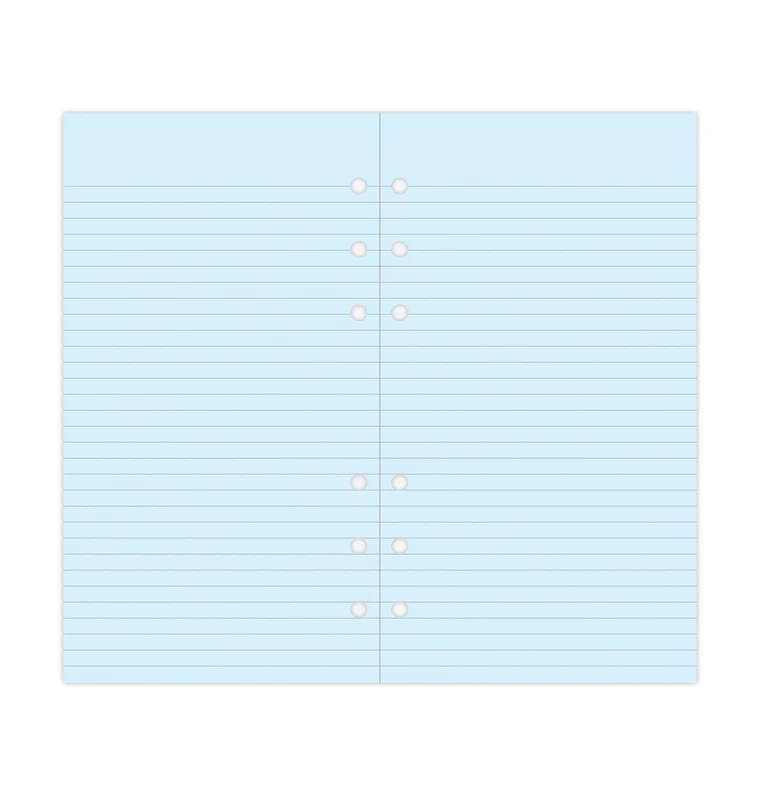 Notizpapier blau liniert - Personal - Image 5