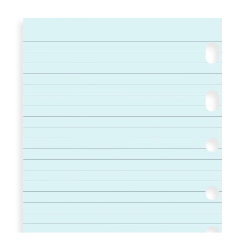 Notizpapier blau liniert - Pocket - Sale - Image 4