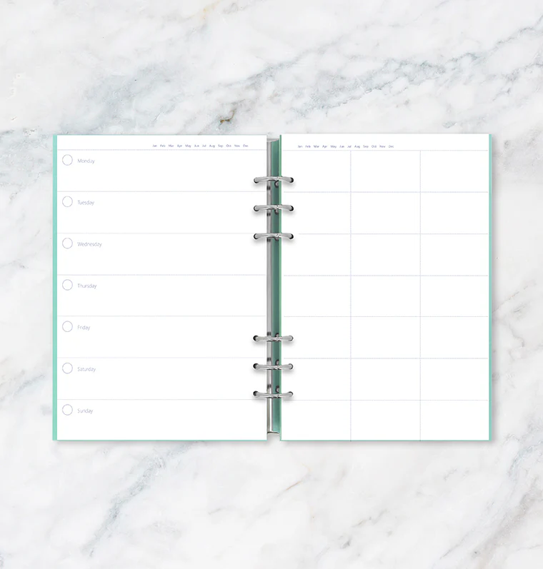 Clipbook 1 Woche/ 2 Seiten undatiert - A5 - Sale - Image 3