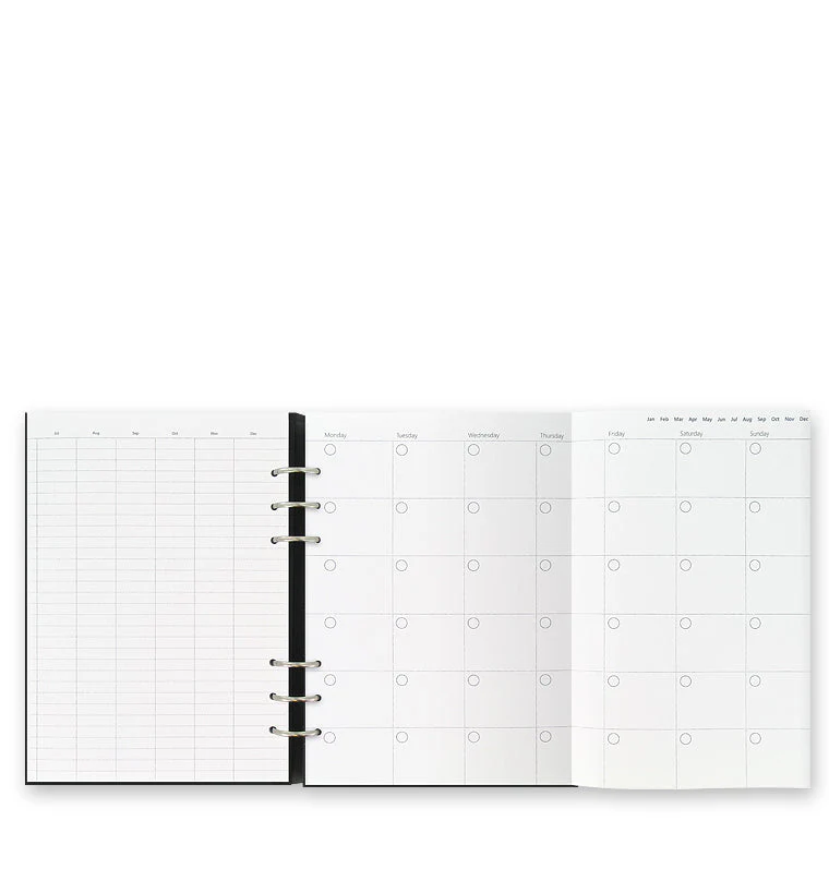 Clipbook Classic Monochrome A5 Organiser - Sale - Image 4