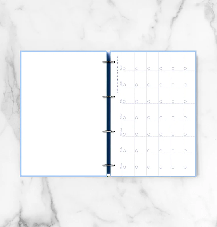 Clipbook Monatsplaner undatiert A4 - Image 3