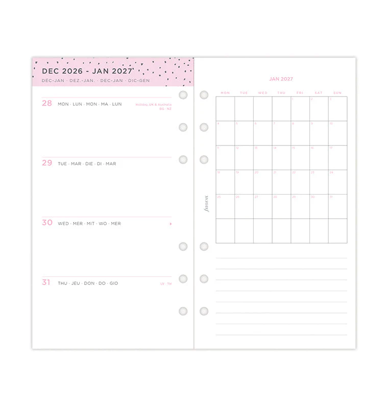 Confetti Kalender 1 Woche / 2 Seiten Personal 2027 - Image 5