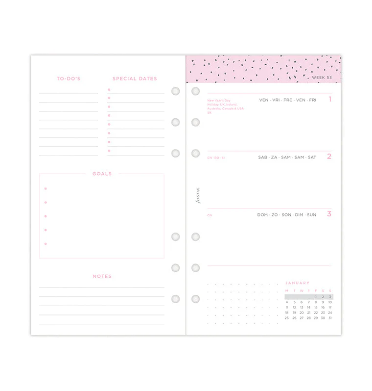Confetti Kalender 1 Woche / 2 Seiten Personal 2027 - Image 6
