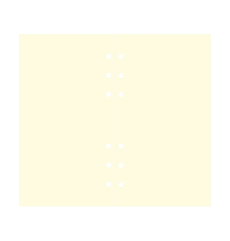 Notizpapier Cotton Cream blanko - Personal - Image 5