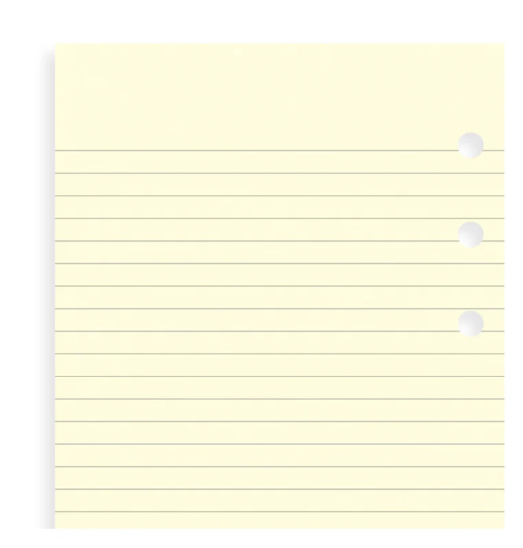 Notizpapier Cotton Cream liniert - Mini - Image 4