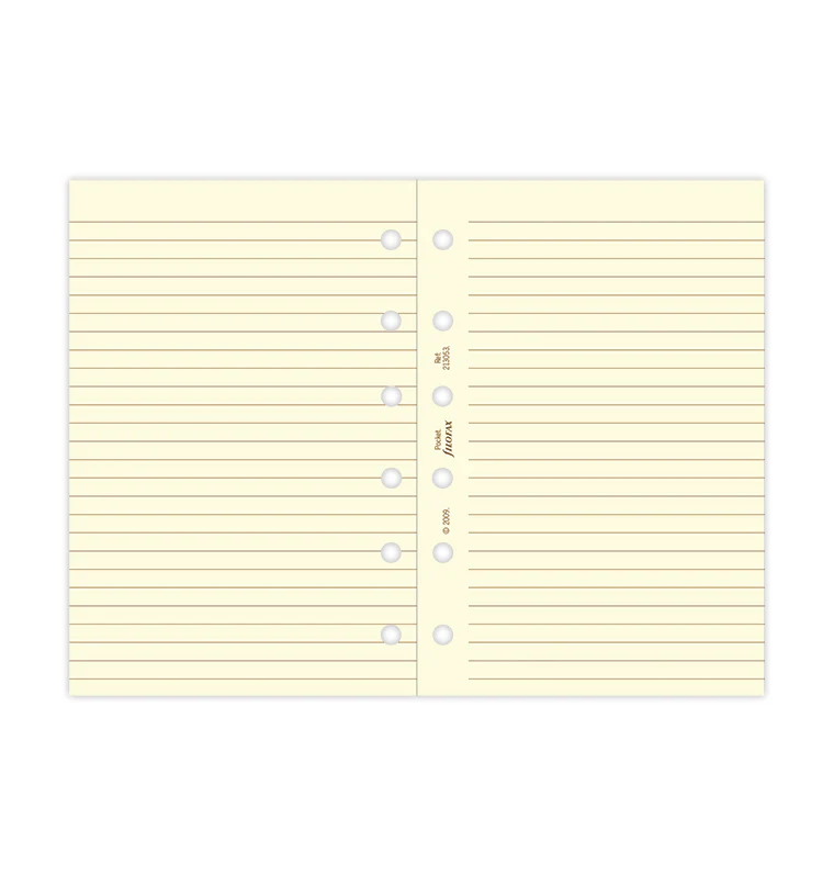 Notizpapier Cotton Cream liniert - Pocket - Image 5