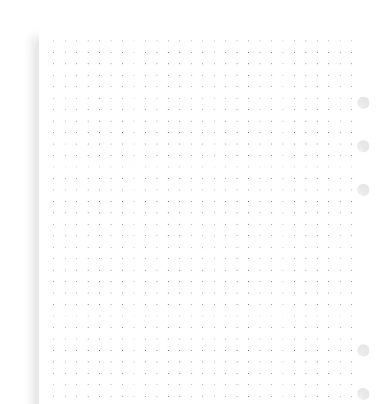 Dotted Journal A5 Refill - Image 4