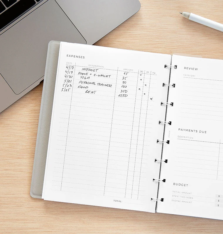 Expense Tracker Notebook Refill A5 - Image 5