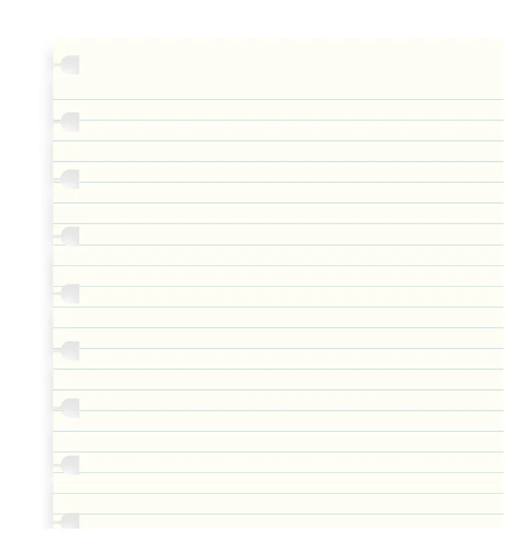 Filofax Notebook A4 linierte Einlagen - Image 4