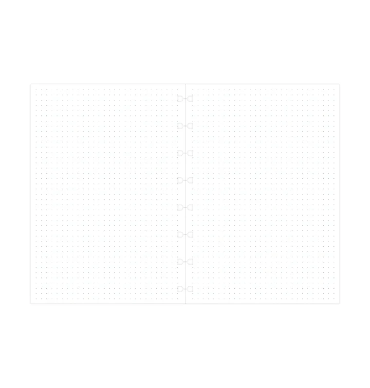 Filofax Notebook punktkarierte Einlage - A5 - Image 4