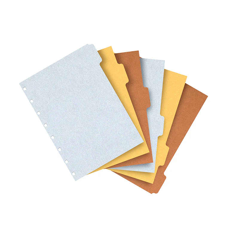 6er Notebook Trennblätter Metallic - A5 - Sale - Image 4