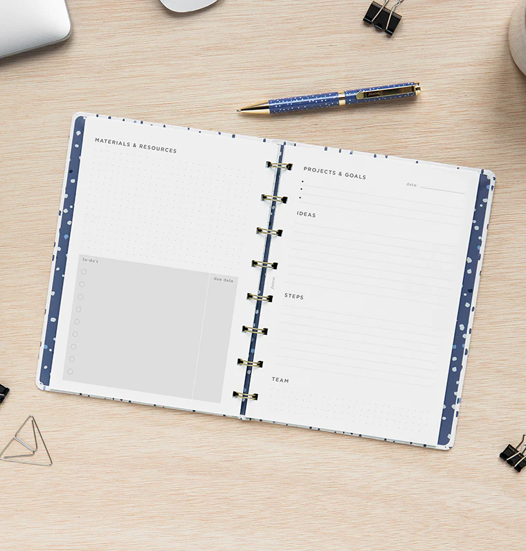 Filofax Notebook A5 Projects & Goals - Image 4