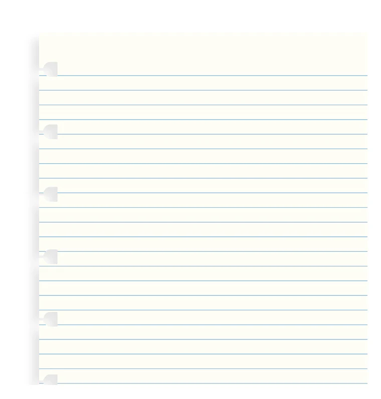 Filofax Notebook A5 linierte Einlagen - Image 4