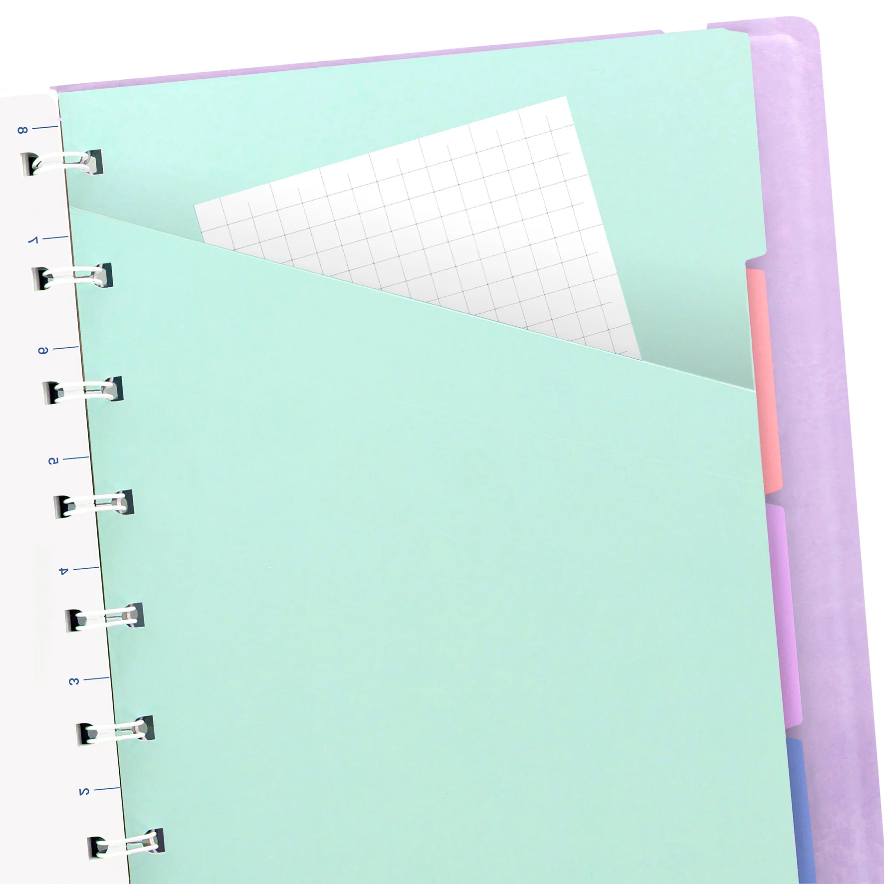 Filofax nachfüllbares Notizbuch Classic Pastels A5 - Image 14