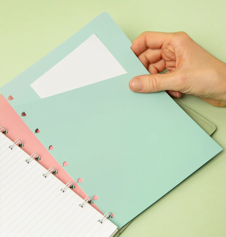 Filofax nachfüllbares Notizbuch Classic Pastels A5 - Image 6