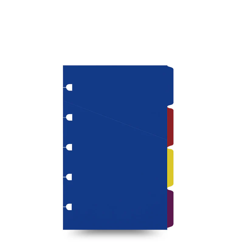 4er Notebook blanko Trennblätter Bright - Pocket - Image 5