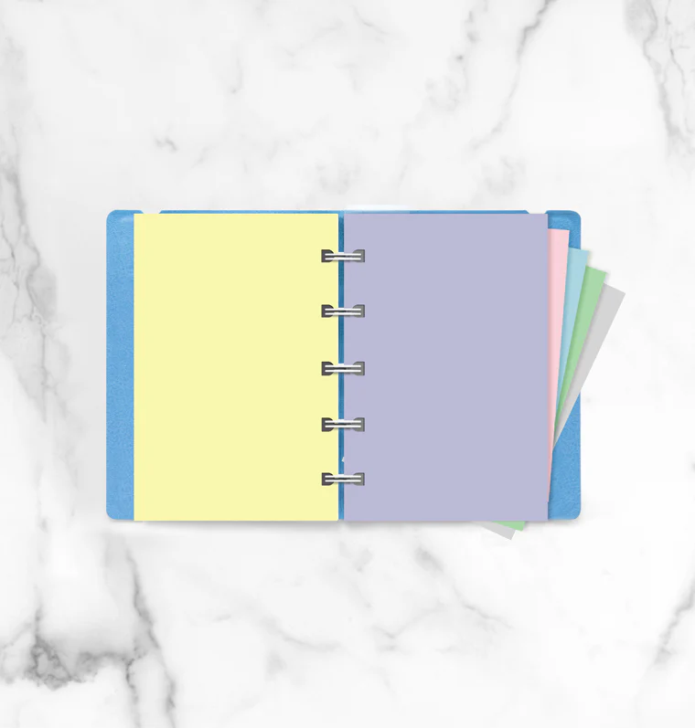 Filofax Notebook Pocket Pastel blanko Einlagen - Image 3