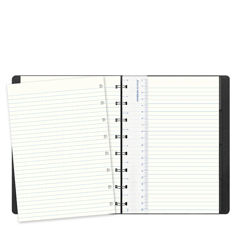 Filofax nachfüllbares Notizbuch Saffiano Metallic A5 - Sale - Image 4