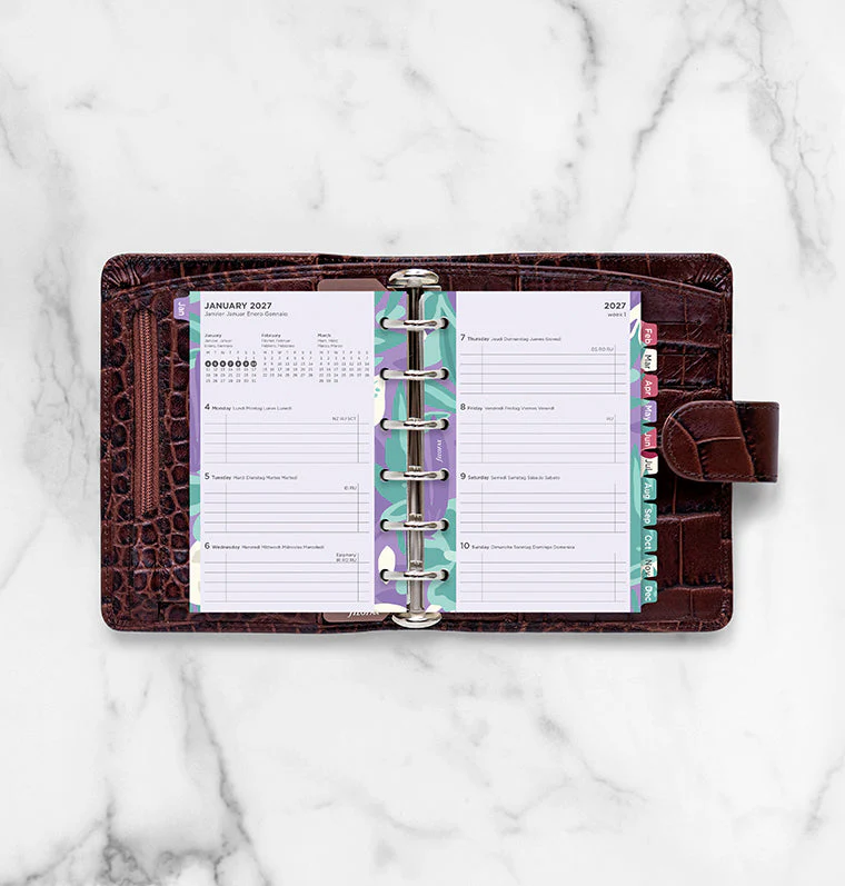 1 Woche / 2 Seiten Illustrated Diary Pack Pocket 2027 - Image 3