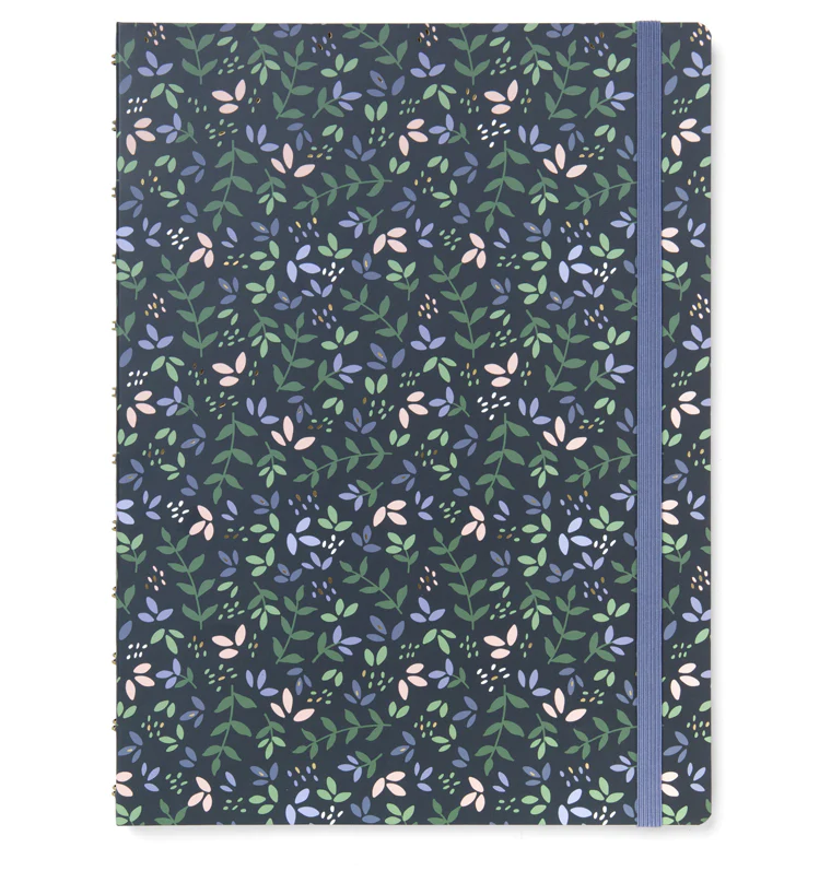 Garden A4 nachfüllbares Notizbuch Dusk
