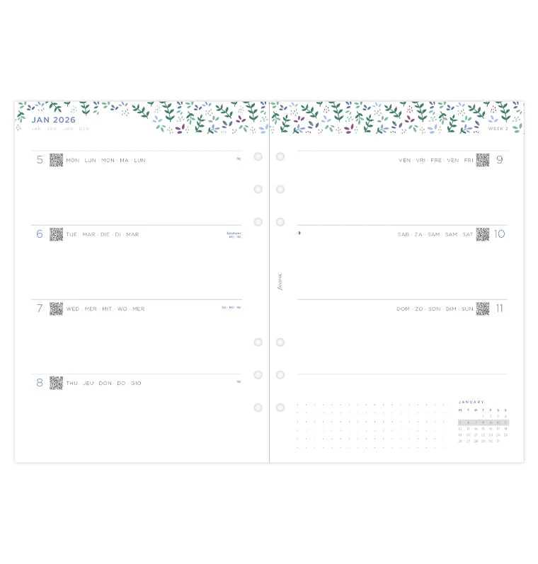 Garden Kalender 1 Woche / 2 Seiten A5 2026 - Image 6