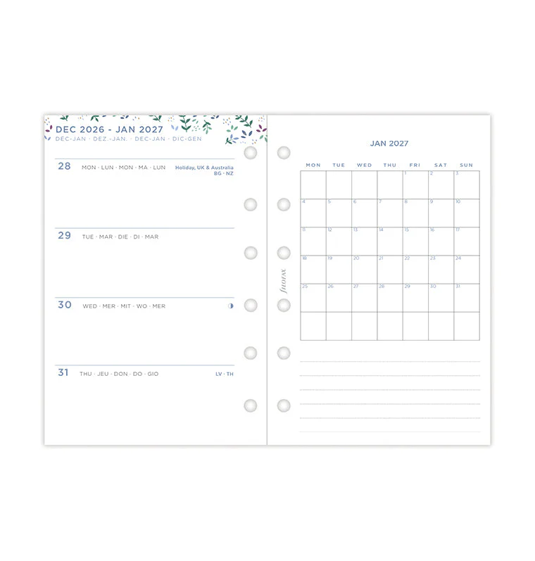 Garden Kalender 1 Woche / 2 Seiten Pocket 2027 - Image 5
