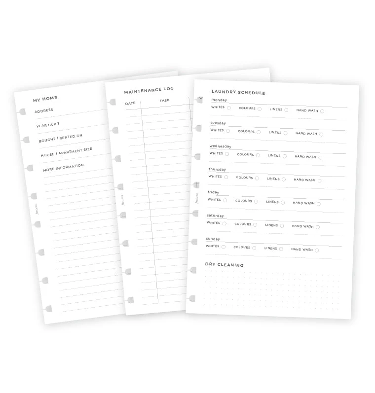 Filofax Notebook Haushalts-Planer - A5 - Image 4