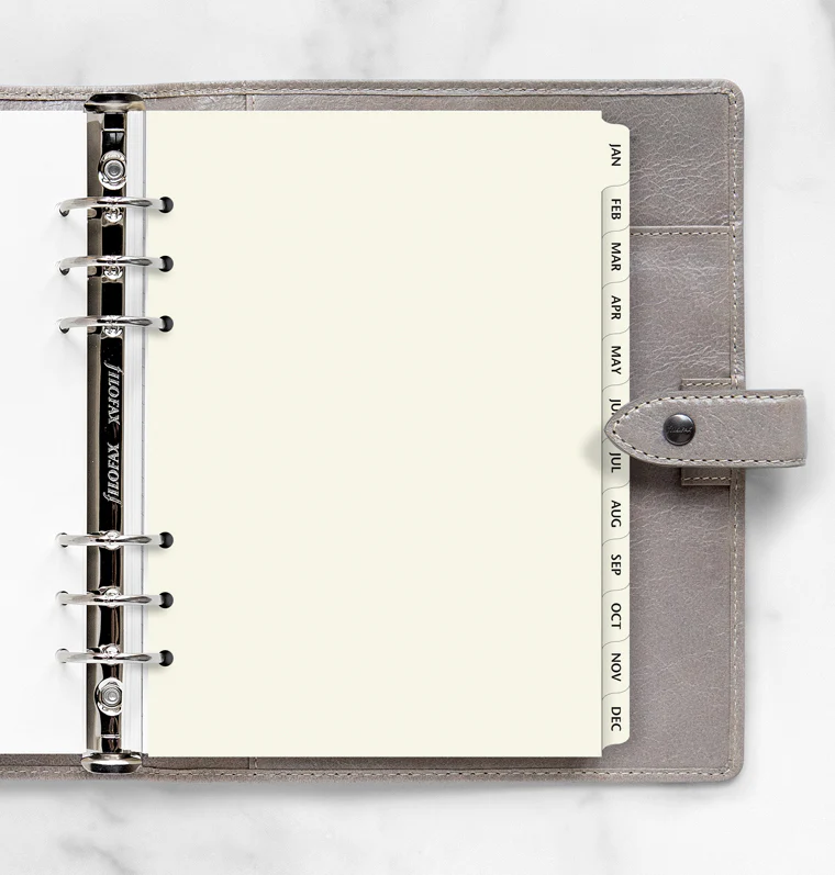 Monatsregister Januar - Dezember, Cream - A5 - Image 3