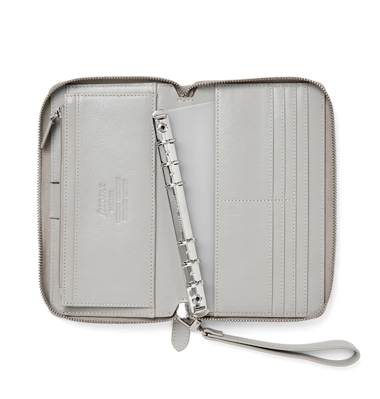 Malden Personal Compact Zip Leder Organiser - Image 16