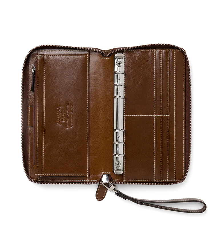 Malden Personal Compact Zip Leder Organiser - Image 3