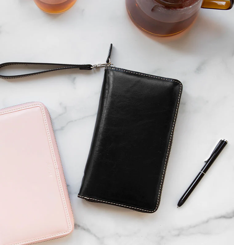 Malden Personal Compact Zip Leder Organiser - Image 30