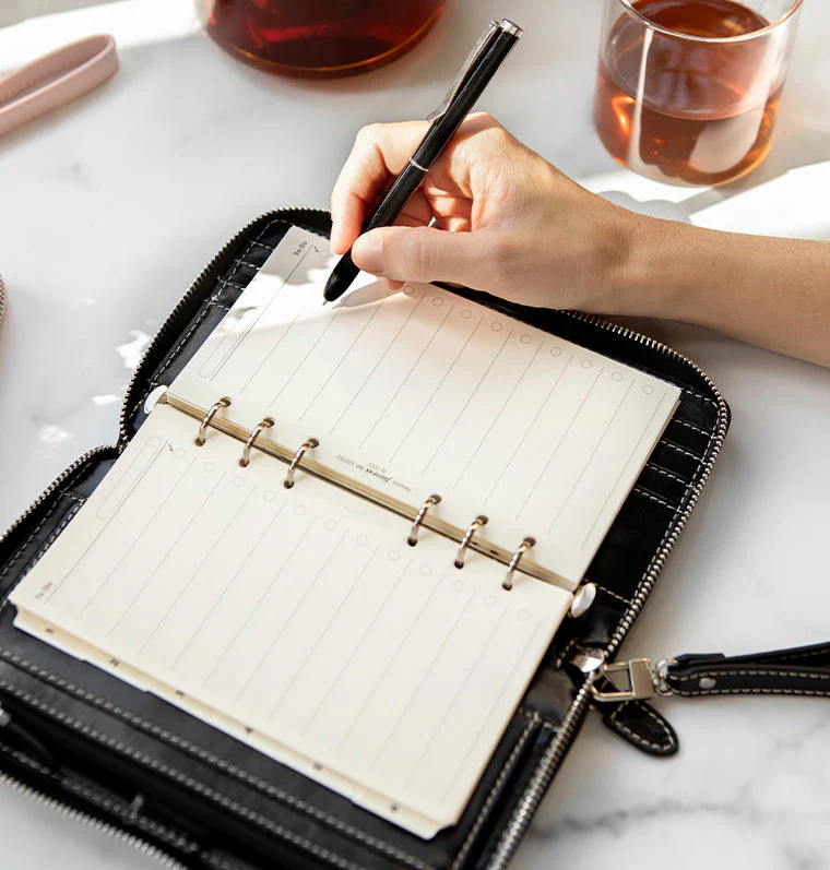 Malden Personal Compact Zip Leder Organiser - Image 32