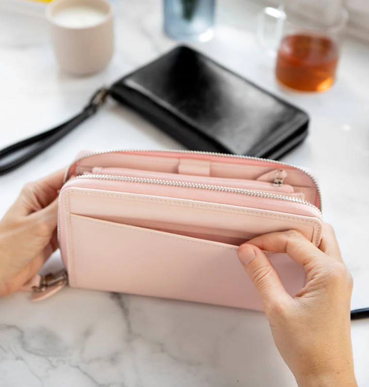 Malden Personal Compact Zip Leder Organiser - Image 42