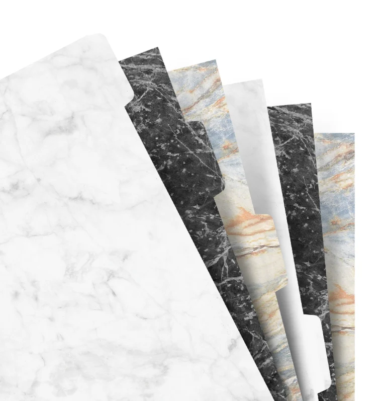 6er Trennblätter Marble - Personal - Image 3