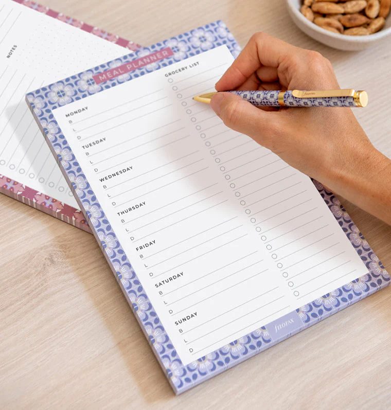 Mediterranean Meal Planner Notizblock mit Magnet - Sale - Image 5