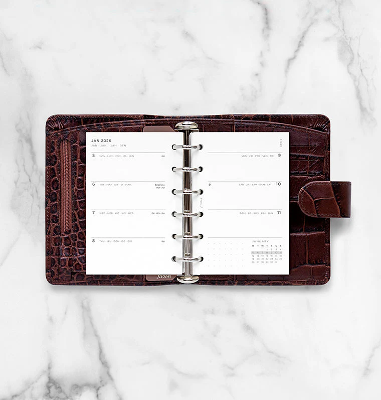 Minimal Kalender 1 Woche / 2 Seiten Pocket 2026 - Image 3
