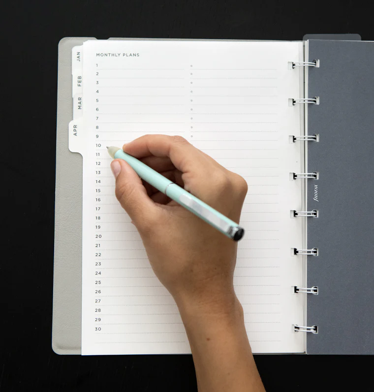 Minimal Notebook Monatsregister A5 - Image 5